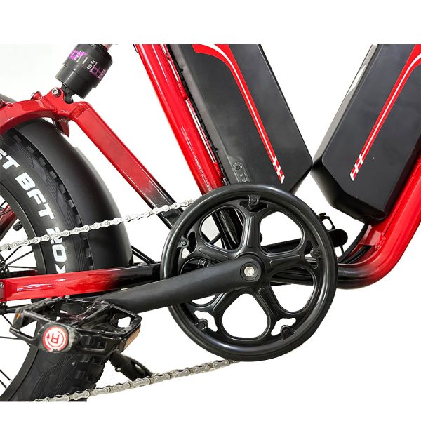 V1 80-90km Pure Electric Cruising Range 55kmh With 5 Speed Electric Bike 3