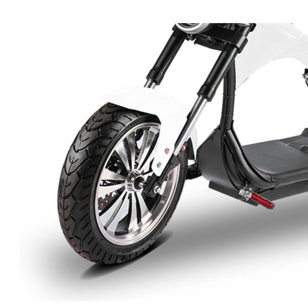 M3P EEC 60V 1500-3000W 12 Inch Aluminum Wheels Harley Electric Scooter 2