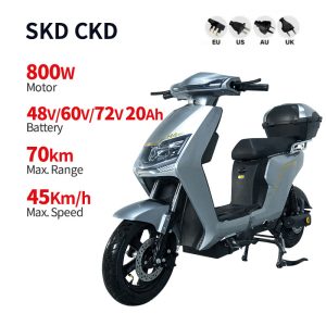 Electric Moped H4 800W 48V60V72V 20Ah 45kmh image1