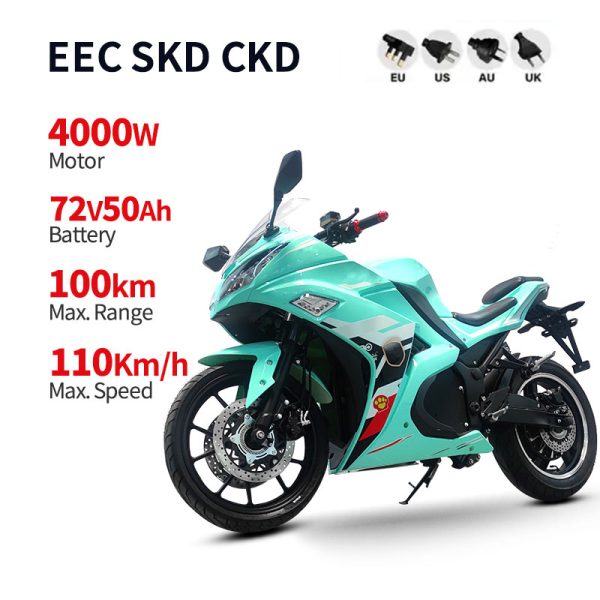 Electric Motorcycle RZ-2 4000W 72V 50Ah 110kmh (EEC) images01
