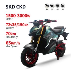 Electric Motorcycle V15 1500W-3000W 72V 32Ah150Ah 65kmh images01