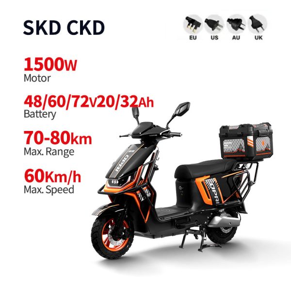 Electric Moped GB-54 1500W 48V60V72V 20Ah32Ah 60kmh images01